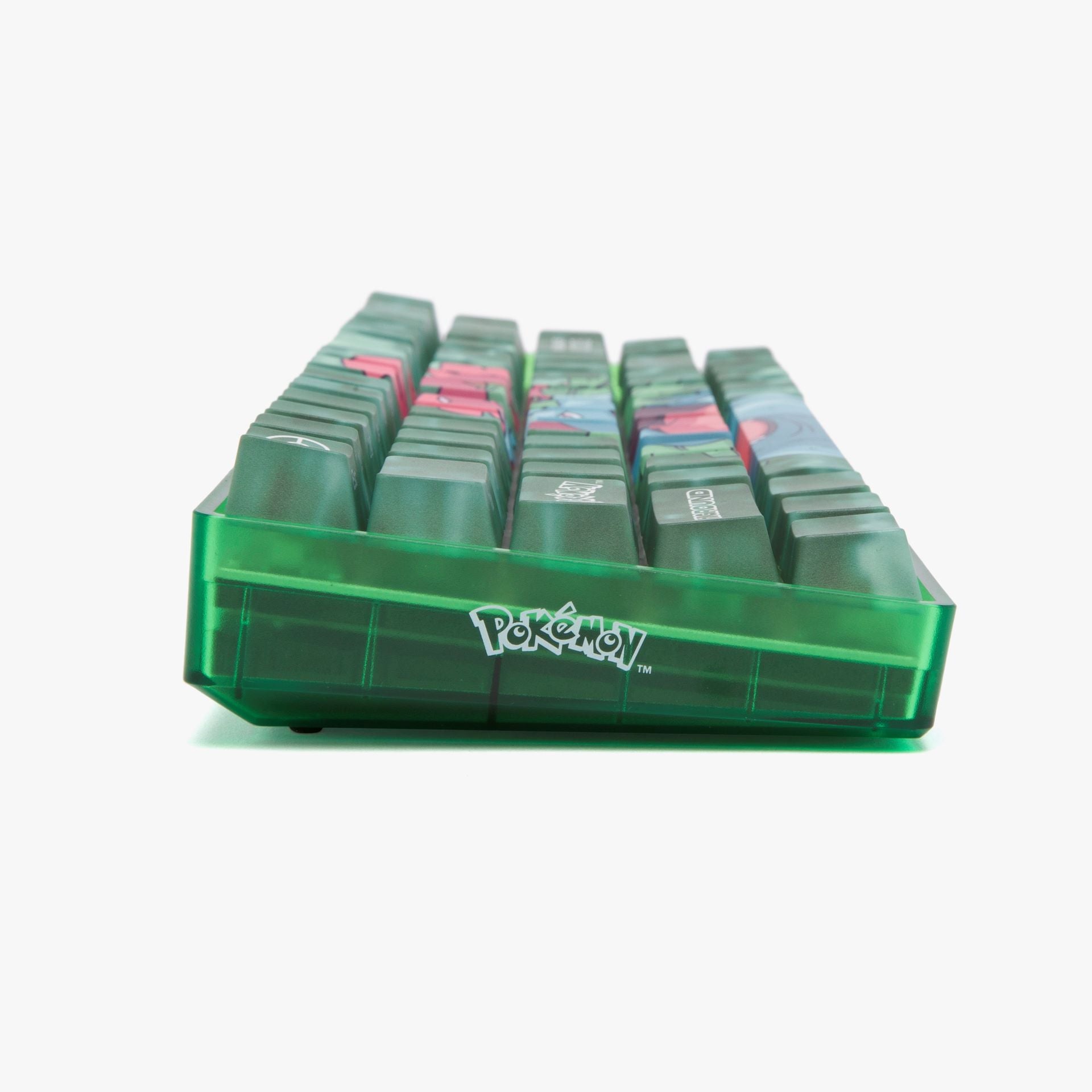 Pokémon + HG Basecamp 65HE Mechanical Keyboard - Venusaur Themed Custom Gaming Keyboard for PC & Mac | Perfect for Esports, Typing & Streamers