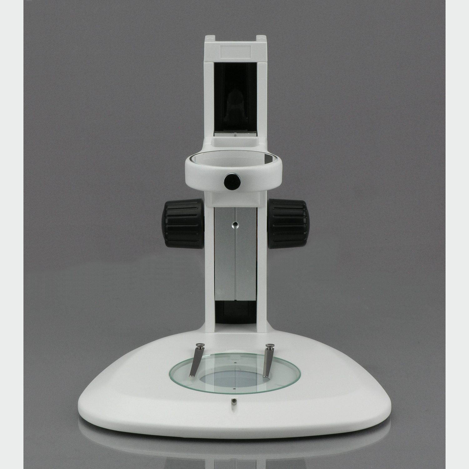 Professional Large Rounded Microscope Table Stand with Precision Focusing Rack - Ideal for Lab Research, Classroom Education & Scientific Observation