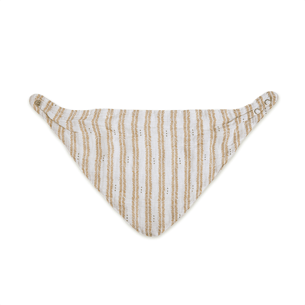 Ezra 100% Cotton Muslin Baby Bib Set - 3 Pack | Soft, Absorbent & Gentle for Newborns | Perfect for Feeding, Teething & Drool Protection