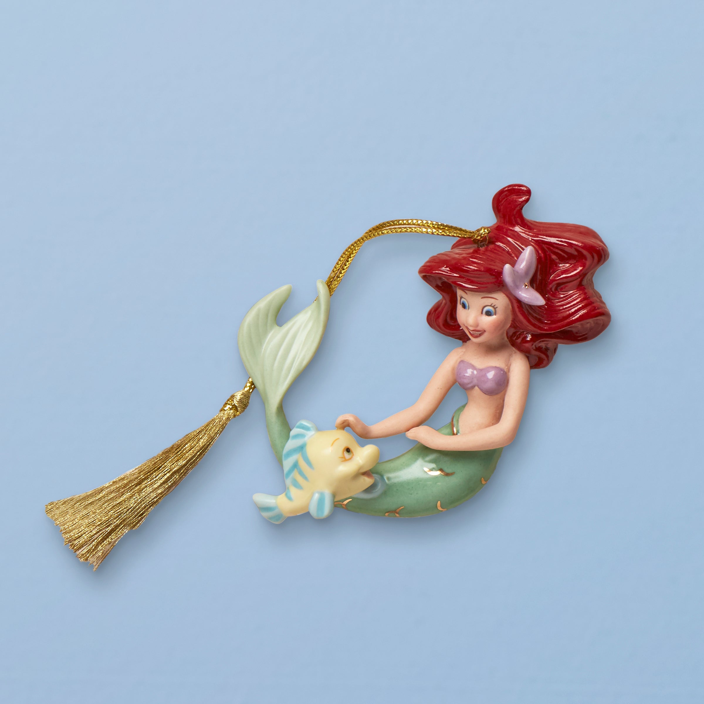 Ariel's Best Friend Disney Ornament - Perfect for Christmas Tree Decorations, Gifts, and Disney Collectibles