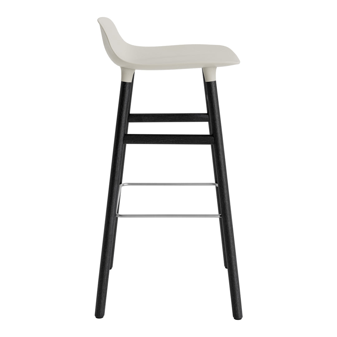 Modern Wooden Bar Stools with Sturdy Wood Legs - Perfect for Kitchen Islands, Home Bars & Dining Counter Seating