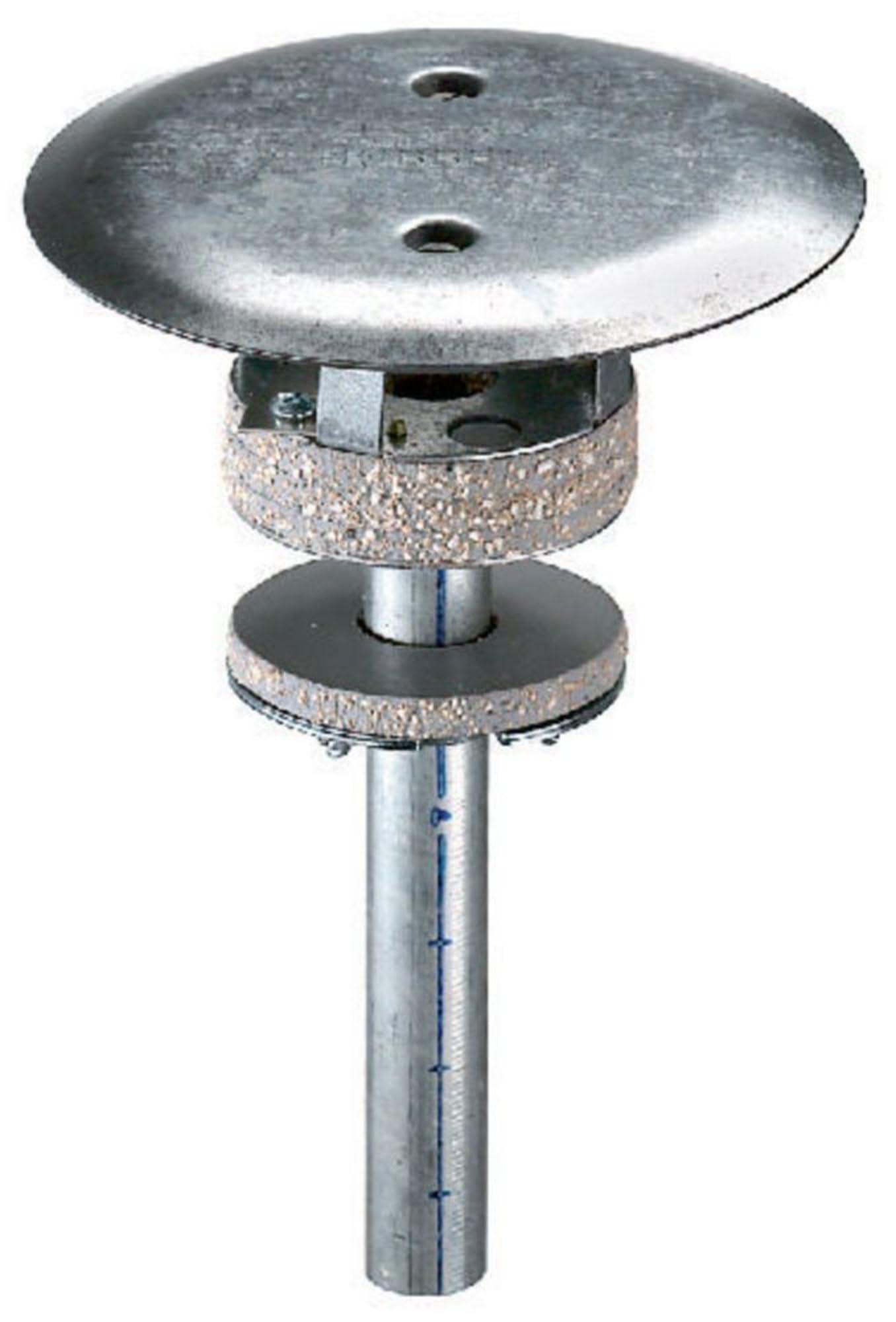 Hubbell PT71SD 1-Piece Fire Rated Poke Through Flush Style Assembly - Aluminum Wiring Device for Commercial Buildings & Office Spaces