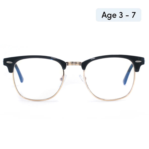 Lil' Lucy Black Prescription Glasses - Stylish & Comfortable Eyewear for Women & Men | Perfect for Reading, Driving & Daily Use