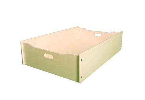 Little Colorado Toddler Play Table with Storage Drawer - Natural Birch Wood Kids Activity Table for Arts & Crafts, Snack Time, and Learning Play - Perfect for Daycare, Preschool & Home Use