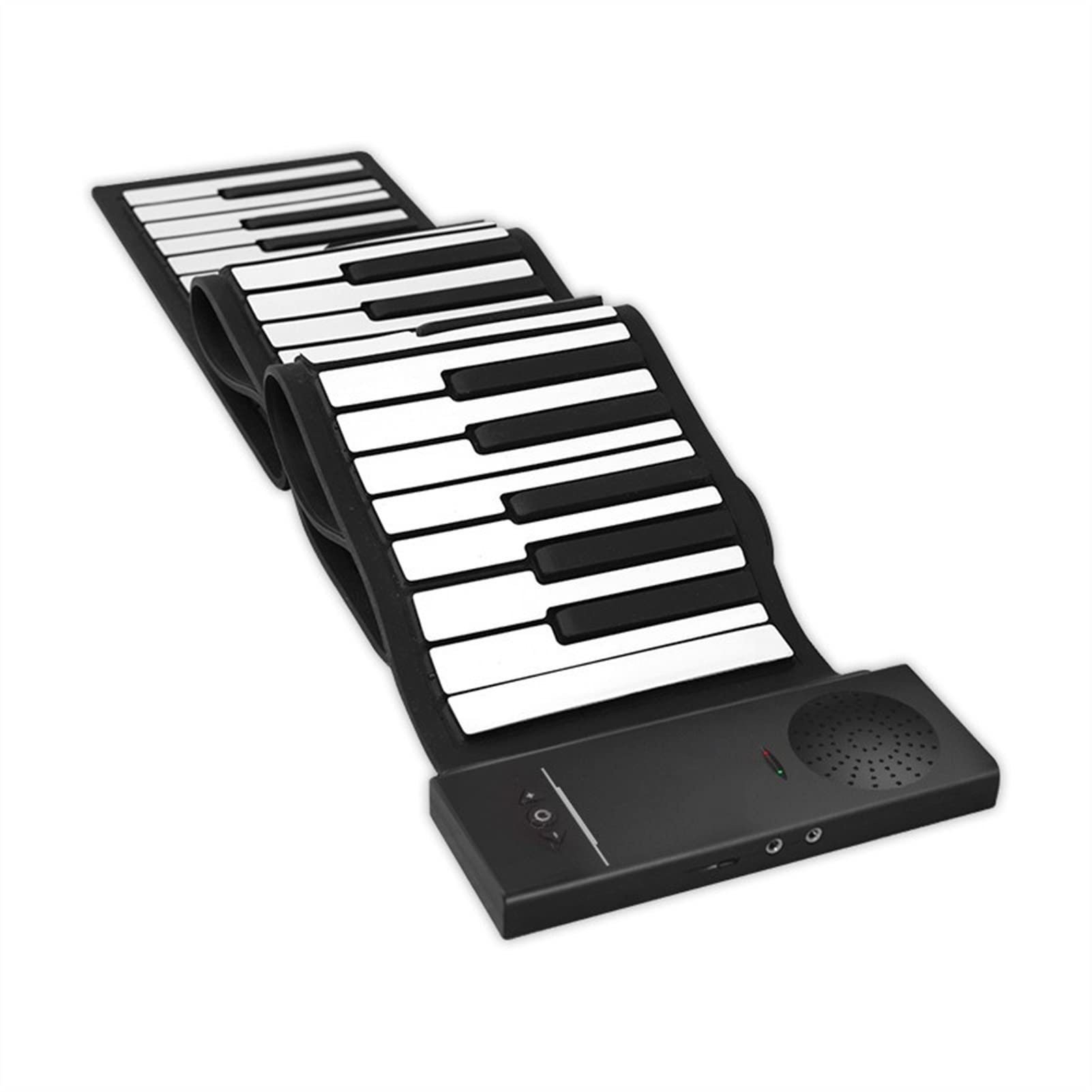 Foldable 88-Key Portable Piano Keyboard - Hand Rolled Electronic Piano for Beginners & Kids | Compact Travel Piano for Home Practice, Outdoor Performances & Music Lessons
