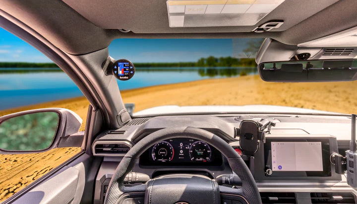2024+ Toyota Tacoma iDash Stealth Pod Mount - Universal Dashboard Gauge Holder for Off-Roading & Performance Tuning | Perfect for Adventure Enthusiasts & Truck Modifications