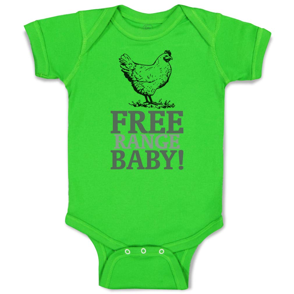 Custom Baby Bodysuit - 100% Cotton Farm Animal Print Onesie for Boys & Girls | Soft & Breathable Newborn Outfit for Playdates, Photo Shoots & Everyday Wear