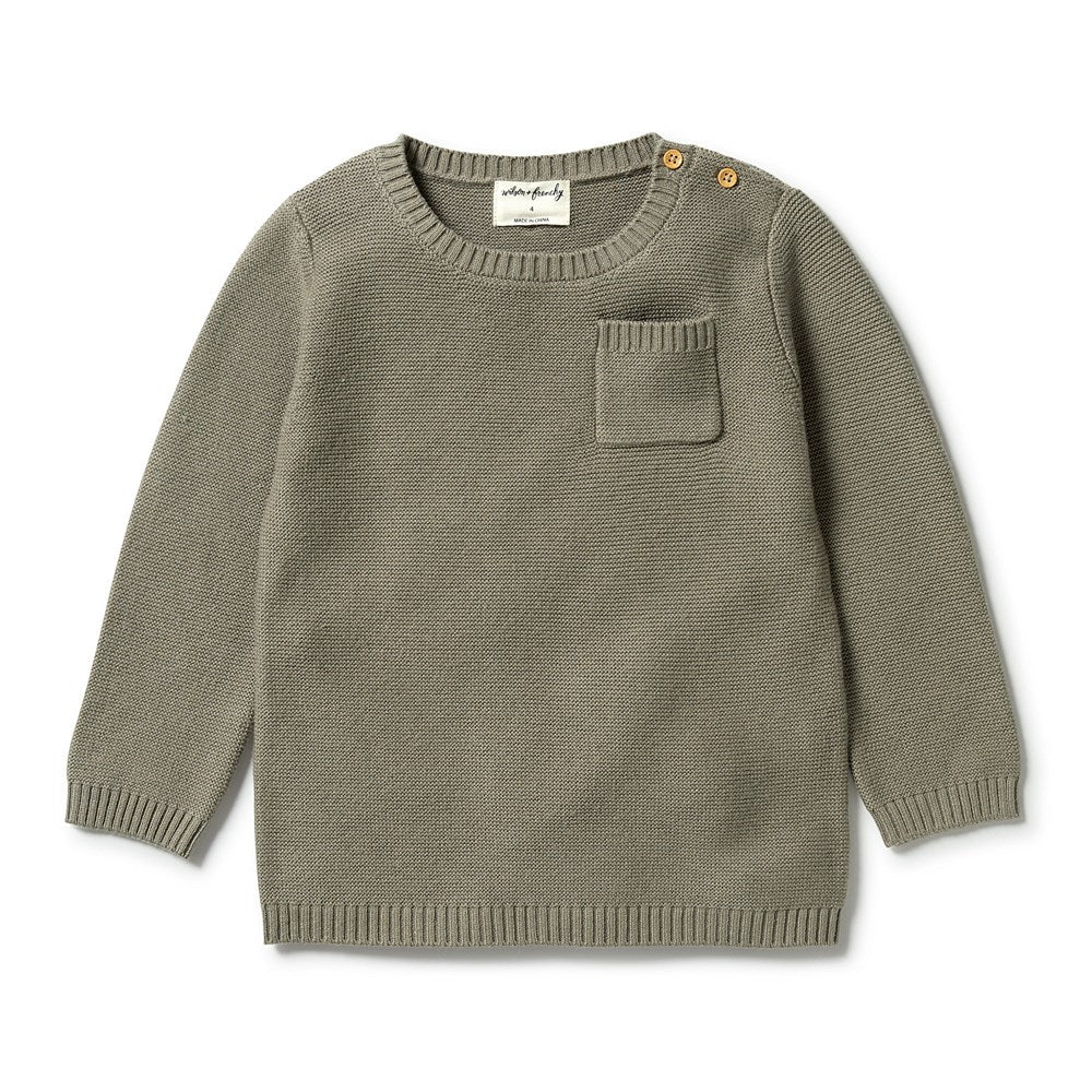 Cozy Knitted Pocket Jumper for Women - Soft Winter Sweater with Pockets - Perfect for Casual Outfits, Office Wear & Weekend Relaxation