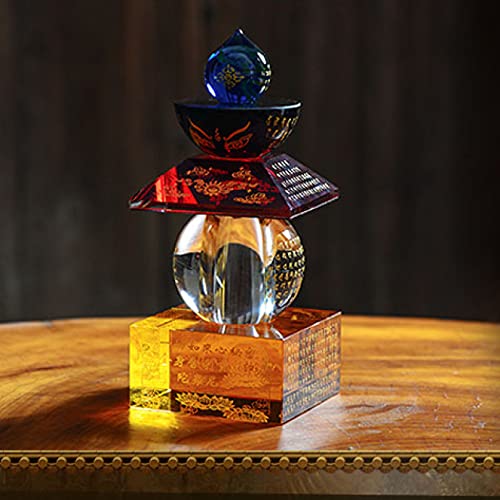 Medium Crystal Stupa