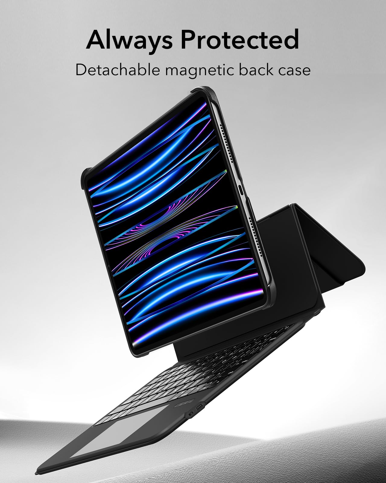 ESR Ascend Magnetic Detachable Keyboard Case for iPad Air 11
