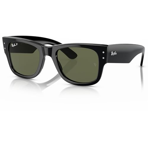 Polished Black Frame |Polarized Green Lens