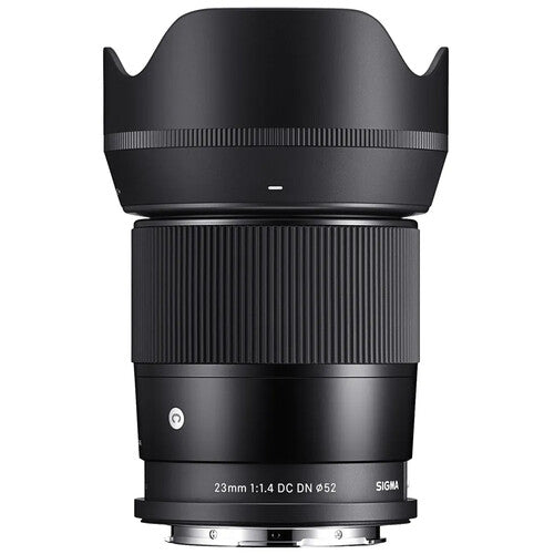 Sigma 23mm f/1.4 DC DN Contemporary Lens for Sony E Mount & Fujifilm X Mount - Fast Aperture Prime Lens for Portraits, Street & Low Light Photography