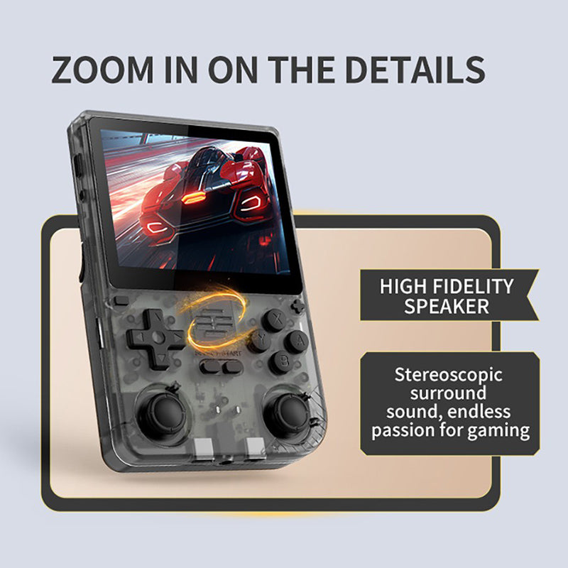 Powkiddy V20 Portable Handheld Game Console with Linux OS - Retro Gaming On The Go for Kids & Adults
