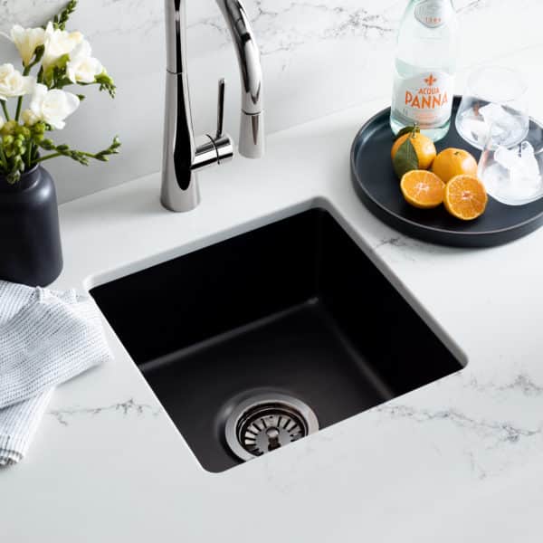 Native Trails Reveler Fireclay Bar & Prep Sink - Durable Farmhouse Kitchen Sink for Bar Counter, Prep Station & Outdoor Entertaining