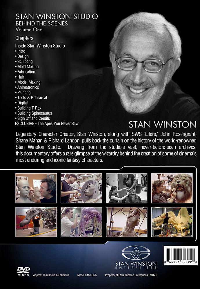 Stan Winston Studio Behind the Scenes Vol 1 DVD - Exclusive Documentary on Movie Special Effects - Perfect for Film Students & Special Effects Enthusiasts