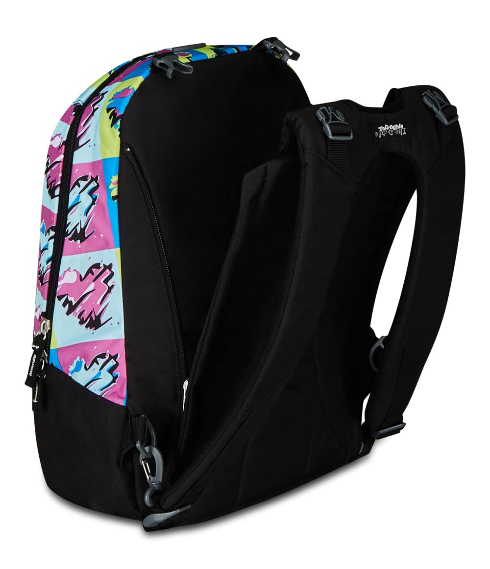 Seven POP Hearts Spacious Backpack for Teens - Stylish School Rucksack with Heart Design | Perfect for High School, College & Travel