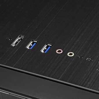 Lian Li USB 3.0 Multimedia I/O Port Upgrade Kit - PW-IE5H550 - PC Case Front Panel Upgrade for Enhanced Connectivity | Perfect for Gaming PCs, Workstations & Home Theater Setups