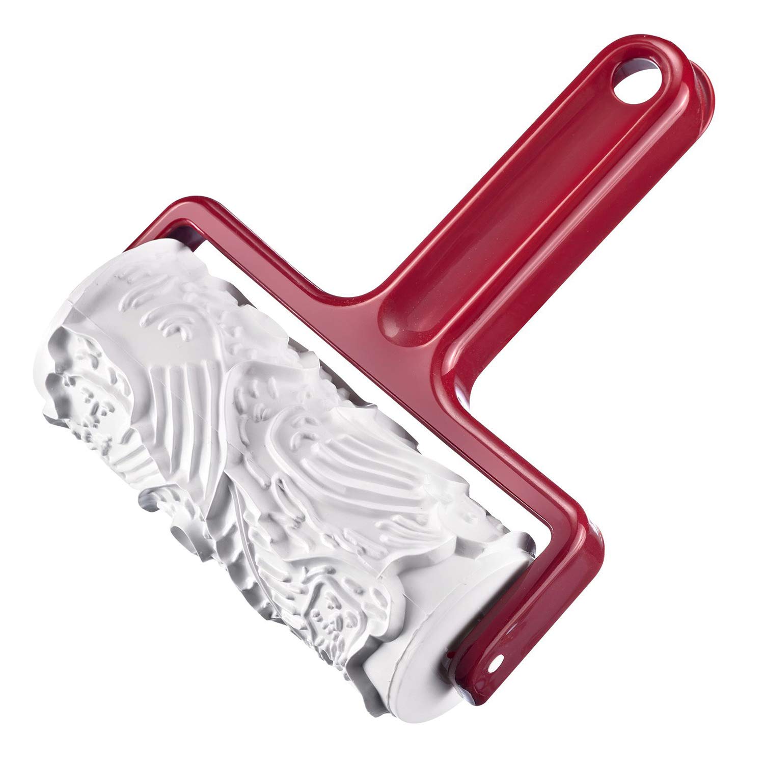 Westmark Cooky Roller - Premium Stainless Steel Dough Roller for Baking Cookies, Pastries & Pies (Red/White) - Perfect for Holiday Baking, Homemade Desserts & Kitchen Gifts