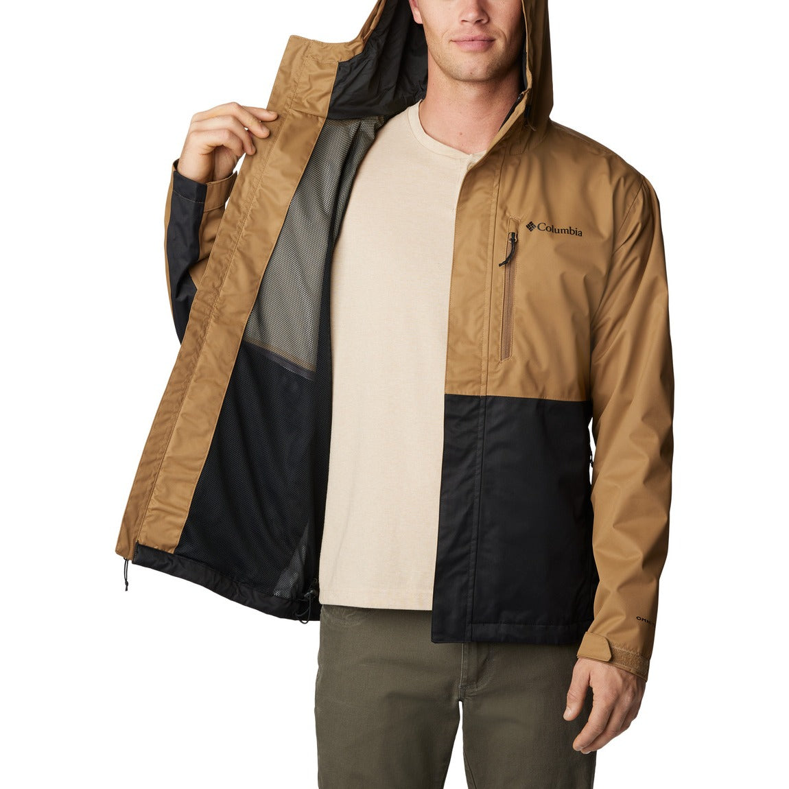 Hikebound™ Men's Waterproof Hiking Jacket - Lightweight, Windproof & Breathable Outdoor Gear for Camping, Trekking & Mountain Climbing