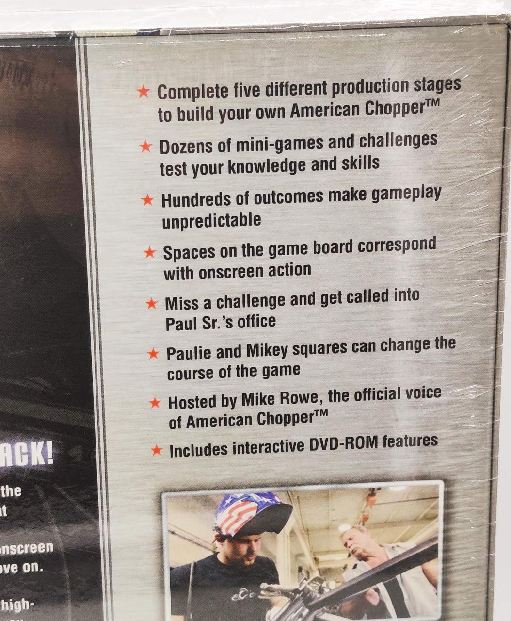 American Chopper DVD Board Game - Motorcycle Racing Strategy Game for Family & Friends - Perfect for Game Nights, Parties & TV Show Fans
