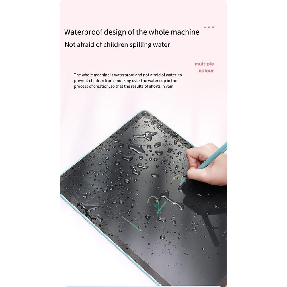 Yopeissn 16 Inch LCD Writing Drawing Tablet for Kids - Color Graffiti Board, Electronic Sketch Pad for Children, Christmas & Birthday Gift (Pink) - Perfect for Home, School & Travel Art Activities