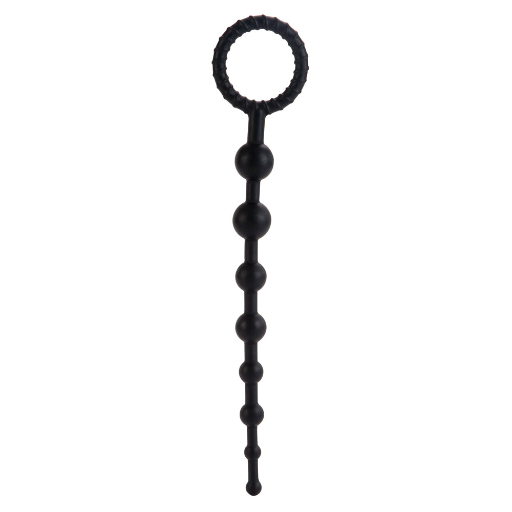 Booty Call X 10 Silicone Anal Beads for Couples - Flexible & Body-Safe Adult Toy for Anal Play, BDSM & Sensual Exploration - Perfect for Beginners & Experienced Users