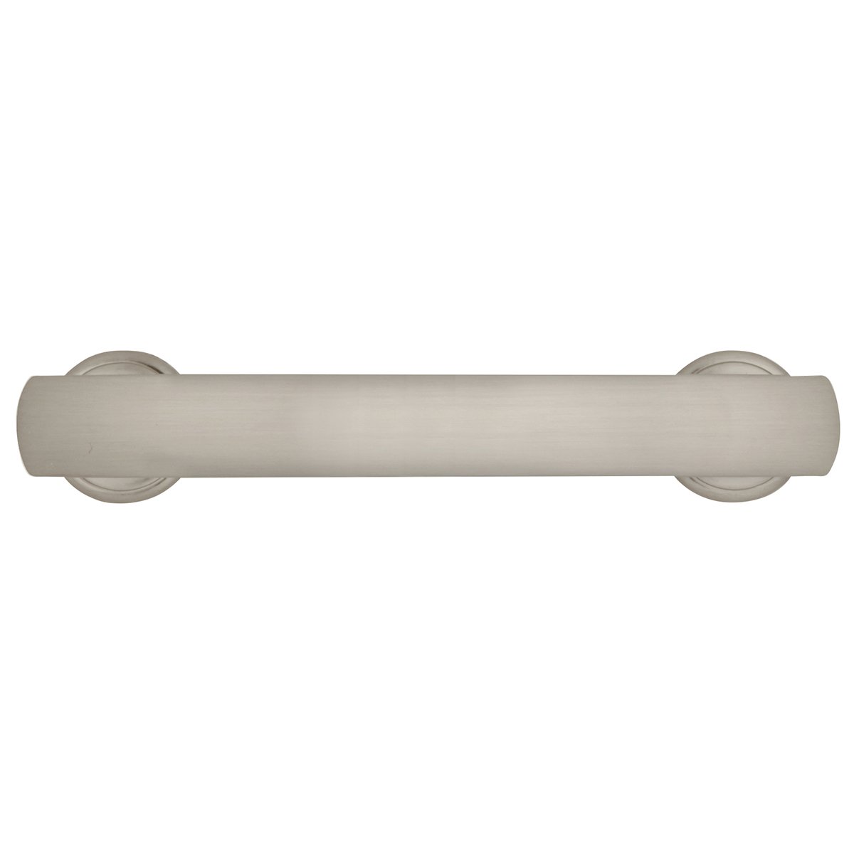 Hickory Hardware 1 Pack Solid Core Kitchen Cabinet Pulls - Luxury Cabinet Handles for Doors & Dresser Drawers - 3 Inch Hole Center - Satin Nickel Finish - American Diner Collection - Perfect for Modern Kitchens, Bathrooms & Furniture Upgrades