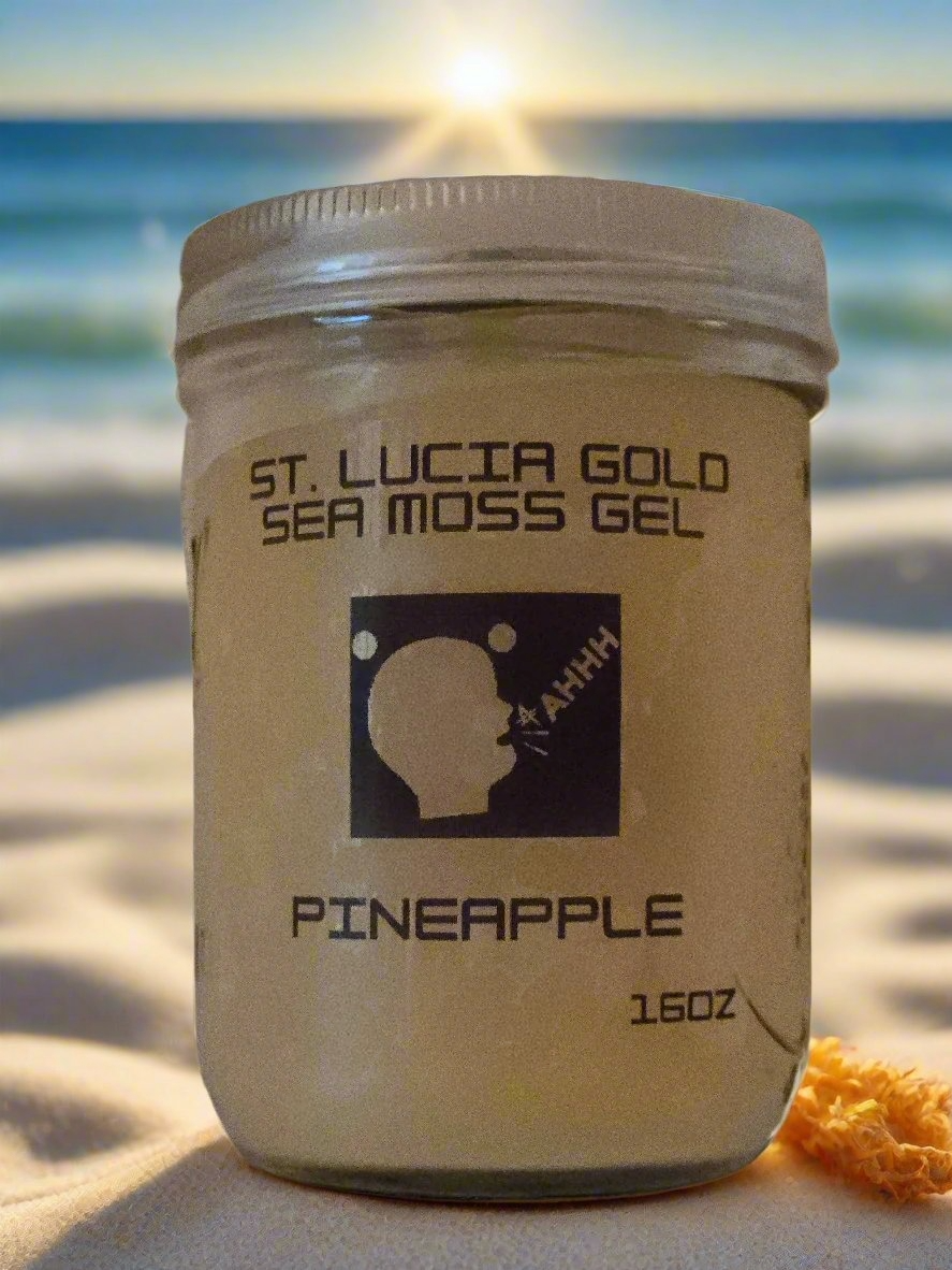 ST. LUCIA GOLD SEAMOSS GEL 16oz & 45oz (No Soursop) - Organic Seaweed Supplement for Immune Support, Digestion & Skin Health - Perfect for Smoothies, Juices & Wellness Routines
