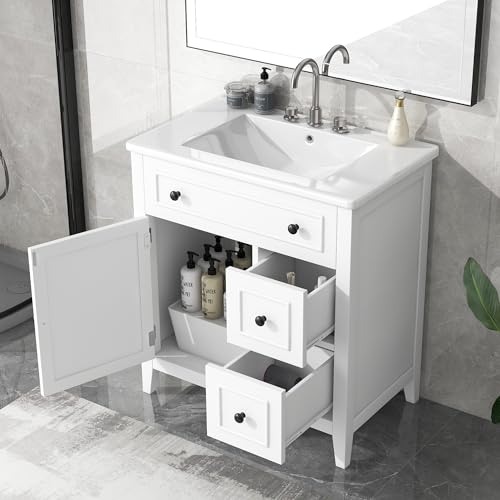 White(2 Drawers)