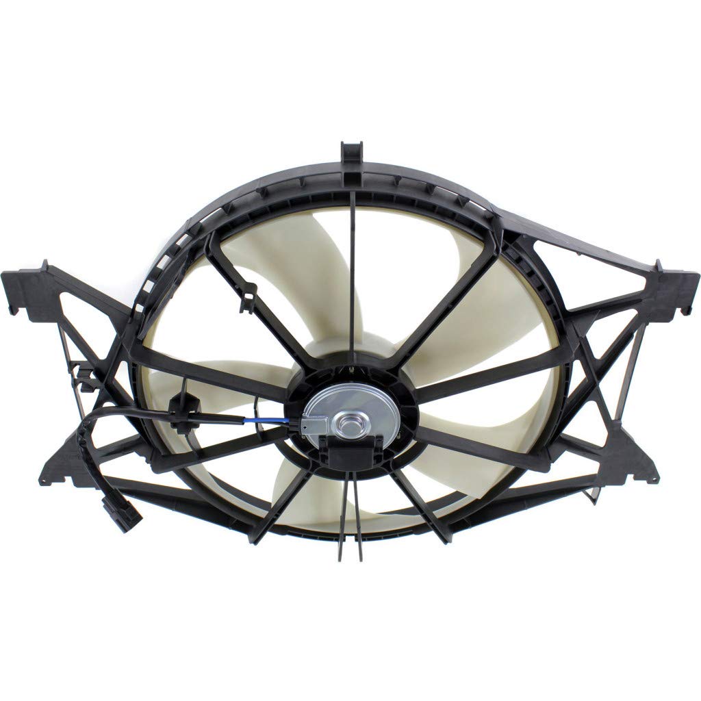 Dodge Ram 1500/2500 Cooling Fan Assembly Replacement 2009-2019 5.7L/6.4L V8 - Compatible with CH3115166 & 55056948AD - Perfect for Radiator and A/C Condenser Cooling System Upgrade