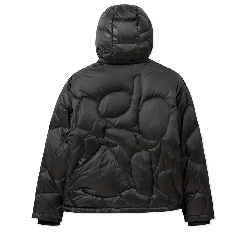 KidSuper Kissing Puffer Jacket - Black Winter Coat for Men & Women | Streetwear Fashion, Urban Style, Cold Weather Outerwear for Daily Wear & Night Out