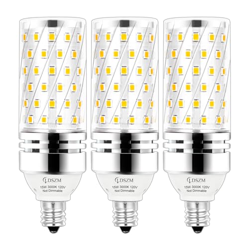 E12-15w-3000k-3pcs