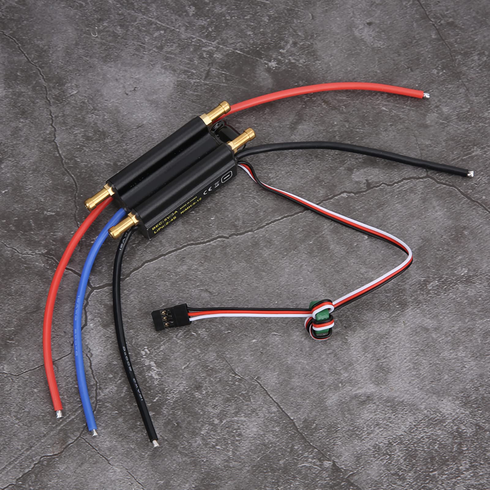 High-Performance 30A Brushless ESC for RC Boats - Dual-Channel Drainage System to Enhance Speed & Control | Perfect for RC Boat Racing & Hobby Upgrades