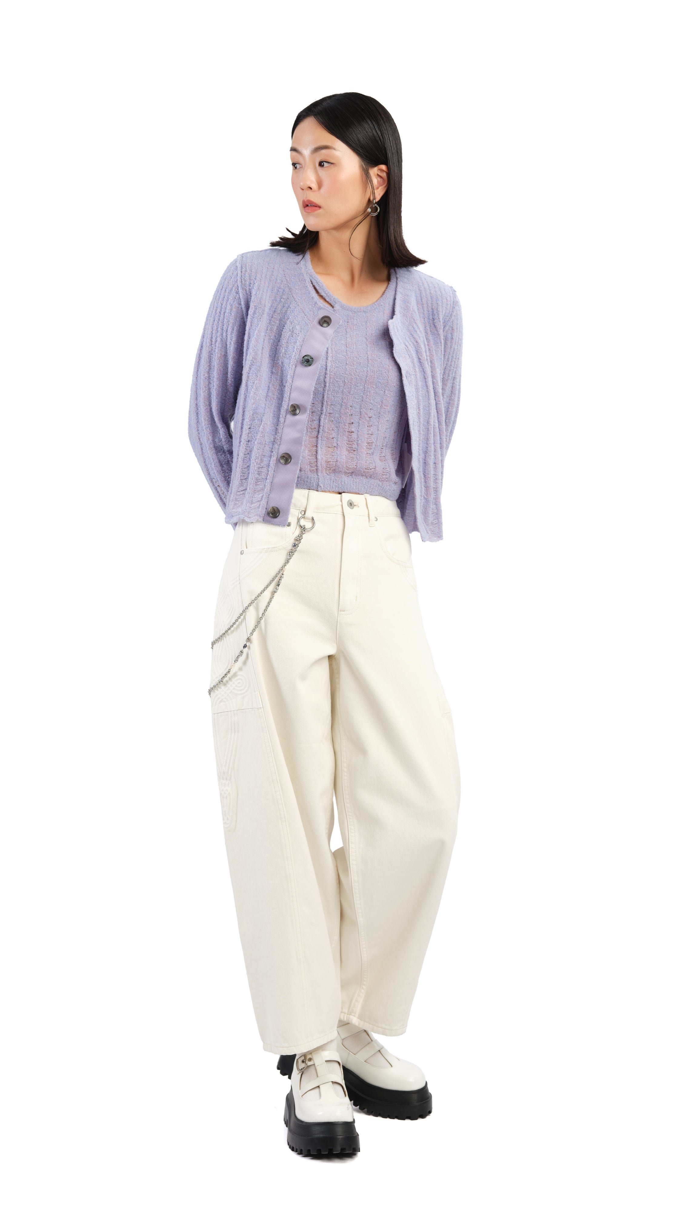 Stylish Boucle Cropped Vest for Women - Trendy Knit Cardigan Top for Layering - Perfect for Office Wear, Casual Outfits & Spring Fashion