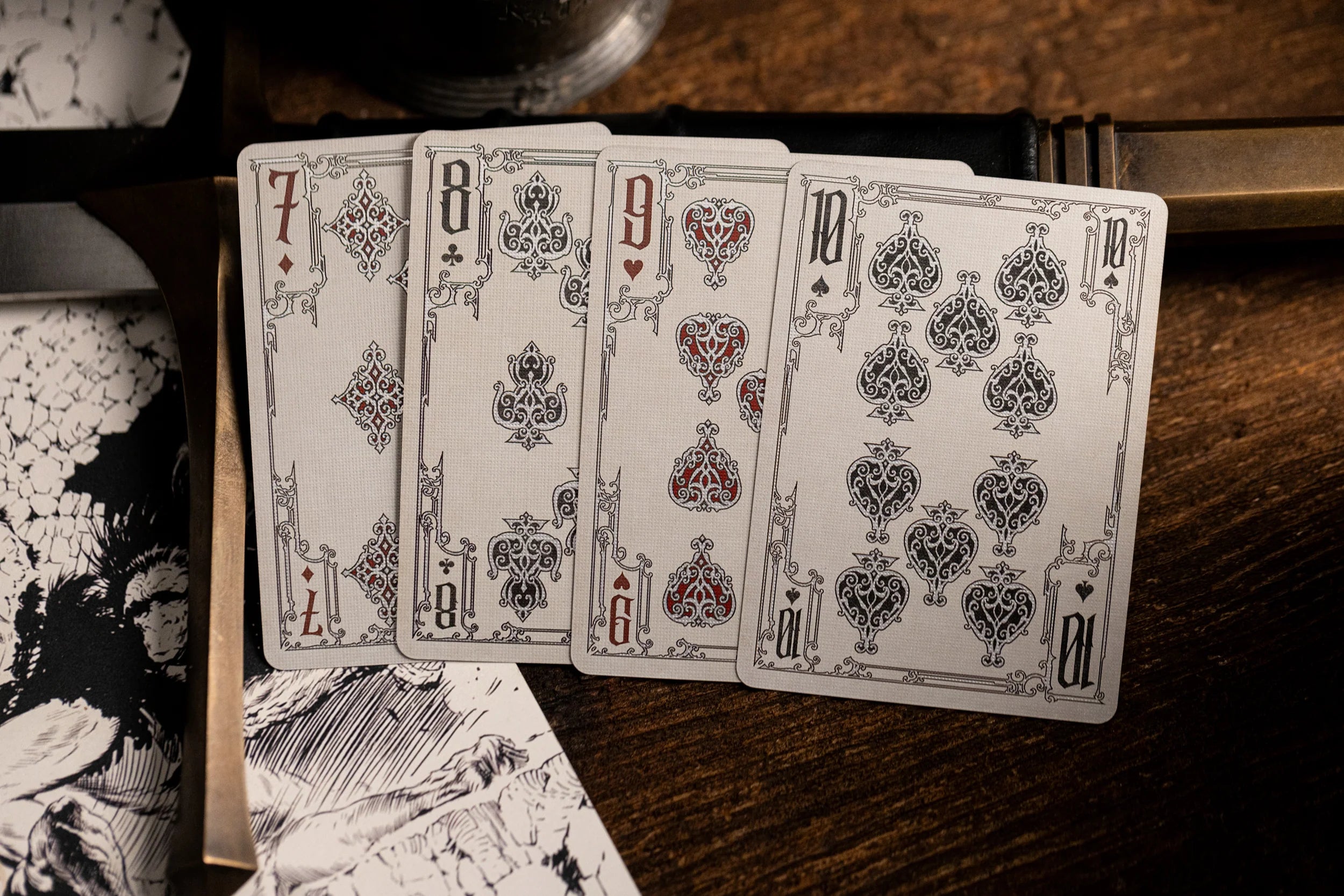Frazetta Art Museum x Kings Wild Playing Cards - Limited Edition Collectible Deck for Card Games, Magic Tricks & Gifts | Premium Artwork Inspired by Frank Frazetta