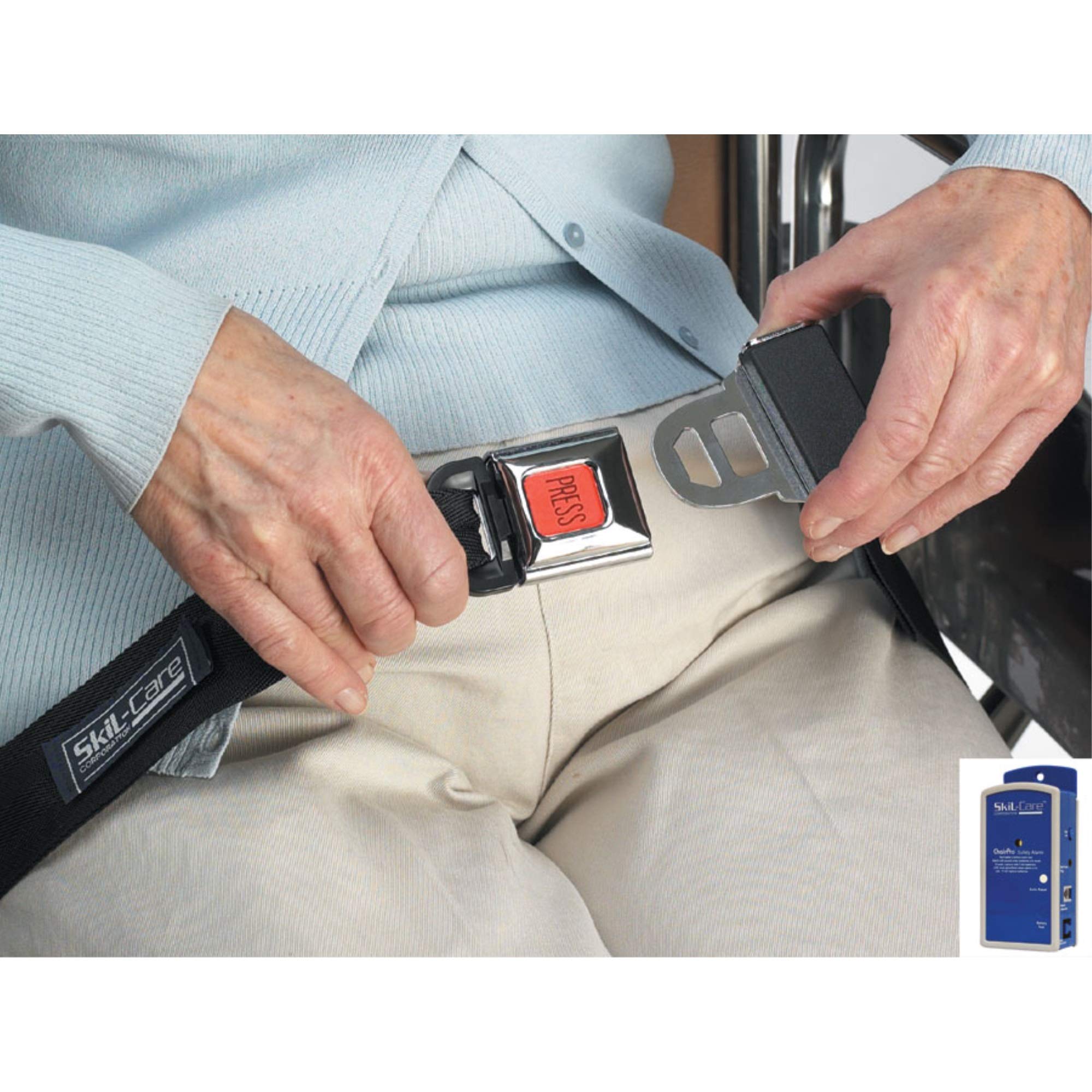 Skil-Care Seat Belt Alarm System for Wheelchairs & Geri-Chairs - 47-60
