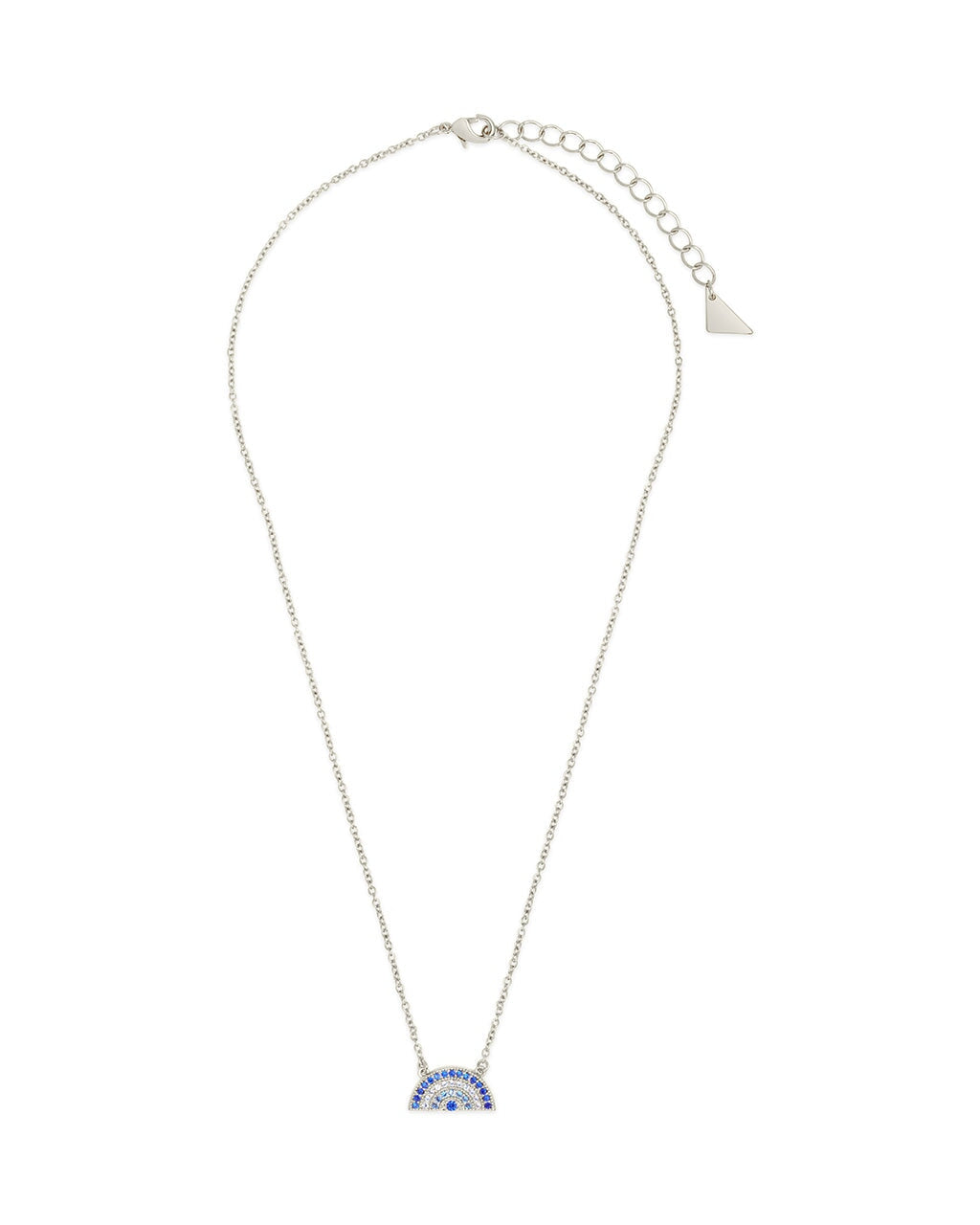 Rainbow CZ Pendant Necklace for Women - Elegant Cubic Zirconia Jewelry Gift for Birthday, Anniversary & Valentine's Day | Perfect for Parties, Weddings & Everyday Wear