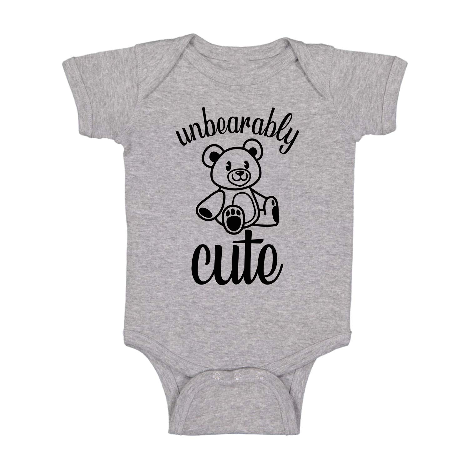 Adorable Funny Baby Bodysuit - Cute Newborn Clothes for Boys & Girls | Soft Cotton Onesies for Playtime, Photo Shoots & Everyday Wear