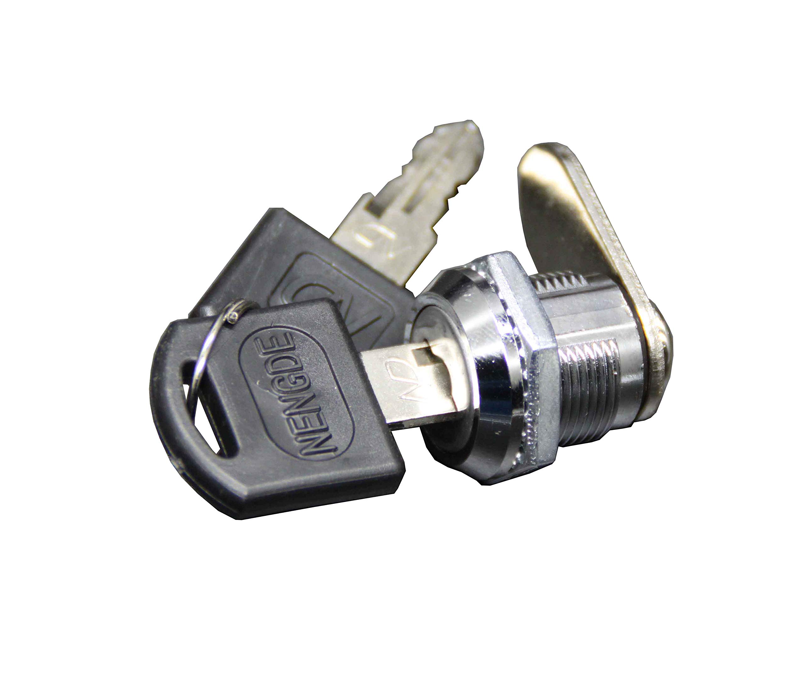 FixtureDisplays® 4-Pack Cam Locks for Donation Boxes - Secure Fundraising & Suggestion Box Lock - Heavy Duty Metal Locking Mechanism - Perfect for Schools, Churches & Charity Events
