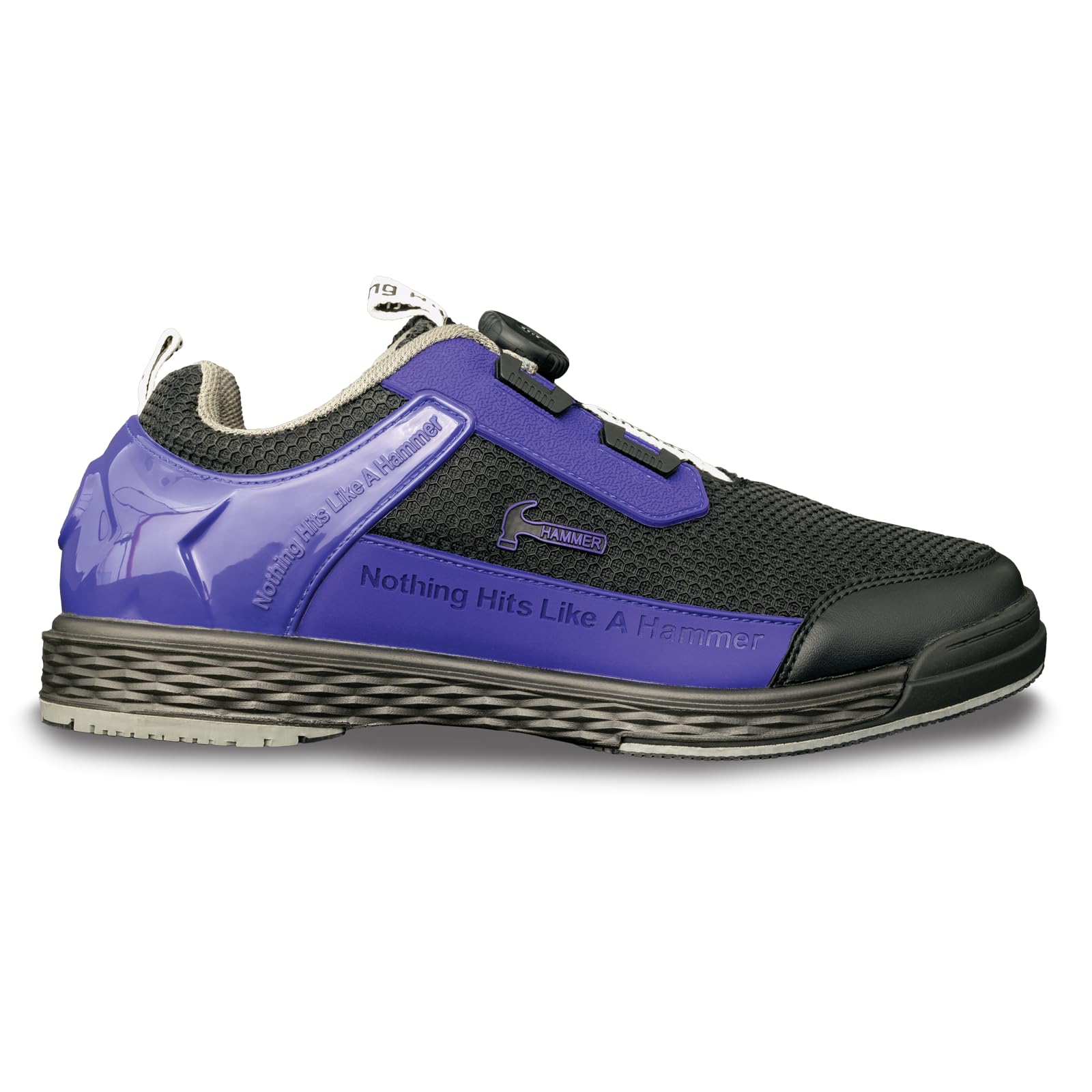 Hammer Power Diesel Men's Bowling Shoes - Comfortable & Durable for League Play & Tournaments - Perfect for Professional & Casual Bowlers