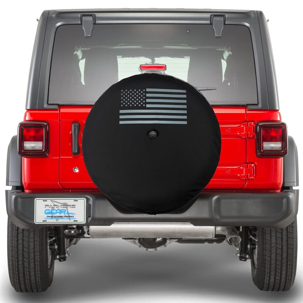 Mopar 82215439AB Spare Tire Cover for 32-Inch Tires - Durable & Weatherproof - Perfect for Jeep Wrangler, Gladiator & Off-Road Adventures