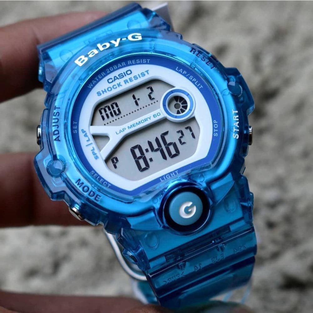 CASIO BABY-G BG 6903 2BDR Digital Sports Watch for Women - Water Resistant, Shockproof & Stylish - Perfect for Running, Swimming & Outdoor Activities