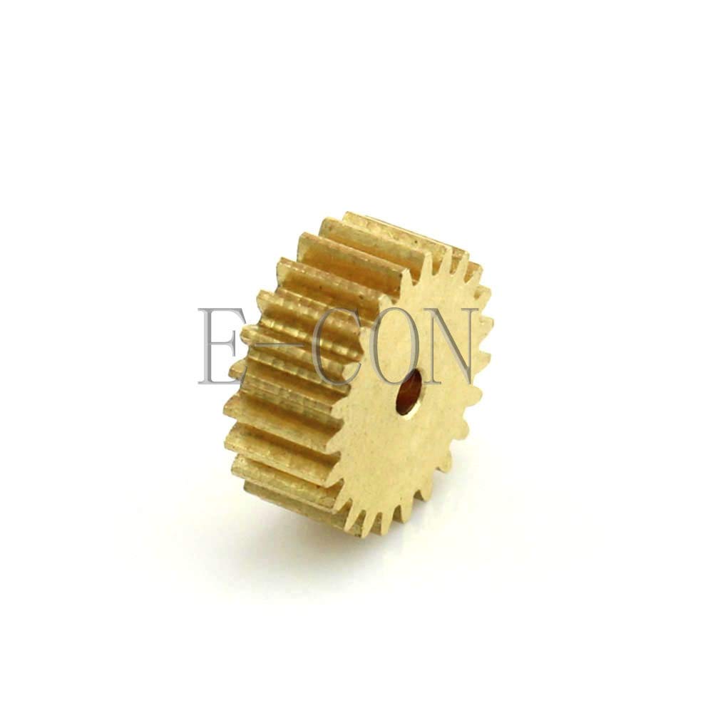 1PCS 22 Tooth 5mm Width 0.5 Module 2mm-6mm Bore Hole Precision Metal Spur Gear for Motor, Robotics & DIY Projects - (22 Teeth, 4mm Hole Diameter) - Ideal for RC Cars, 3D Printers & Industrial Machinery