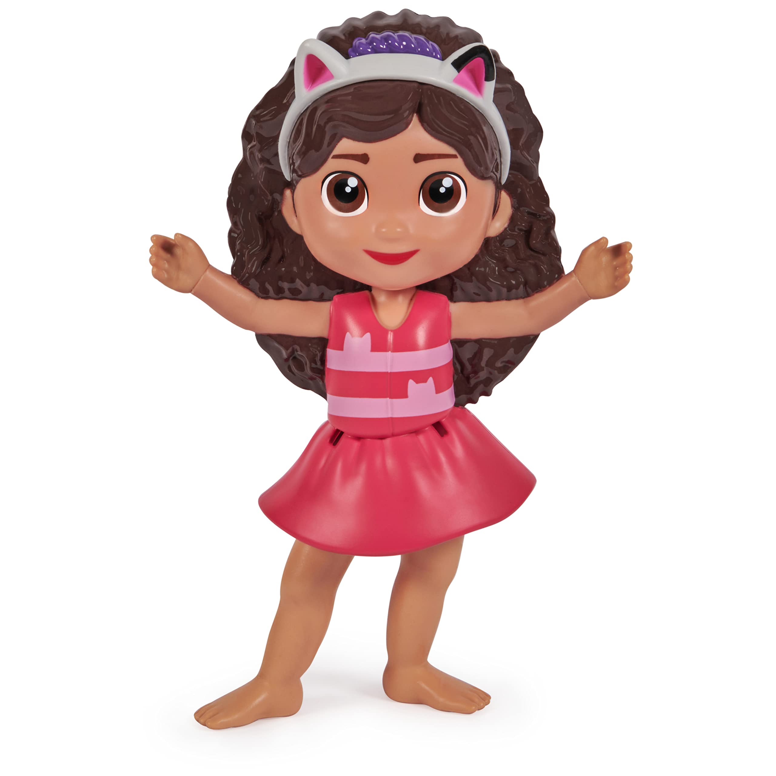 SwimWays Gabby’s Dollhouse Floatin' Figures - Fun Kids Pool Toys, Swimming Pool Accessories & Water Play Set for Ages 3+ - Perfect for Birthday Parties, Summer Pool Fun & Outdoor Water Games
