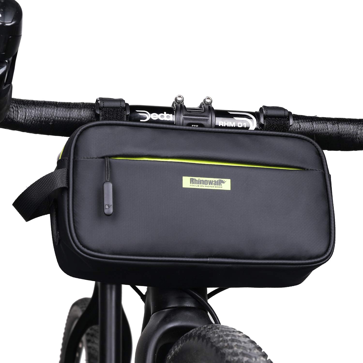 Rhinowalk 3L Waterproof Bike Handlebar Bag - Cycling & Commuting