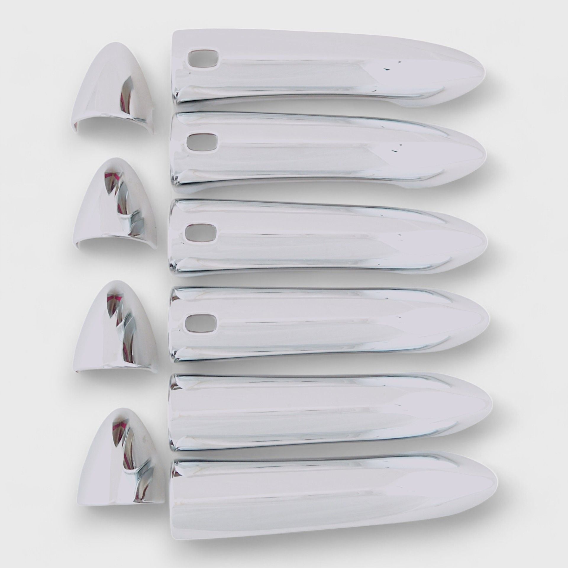 Smart Key Chrome Door Handle Cover DH302 - Secure & Stylish Upgrade for Home, Office & Car Doors