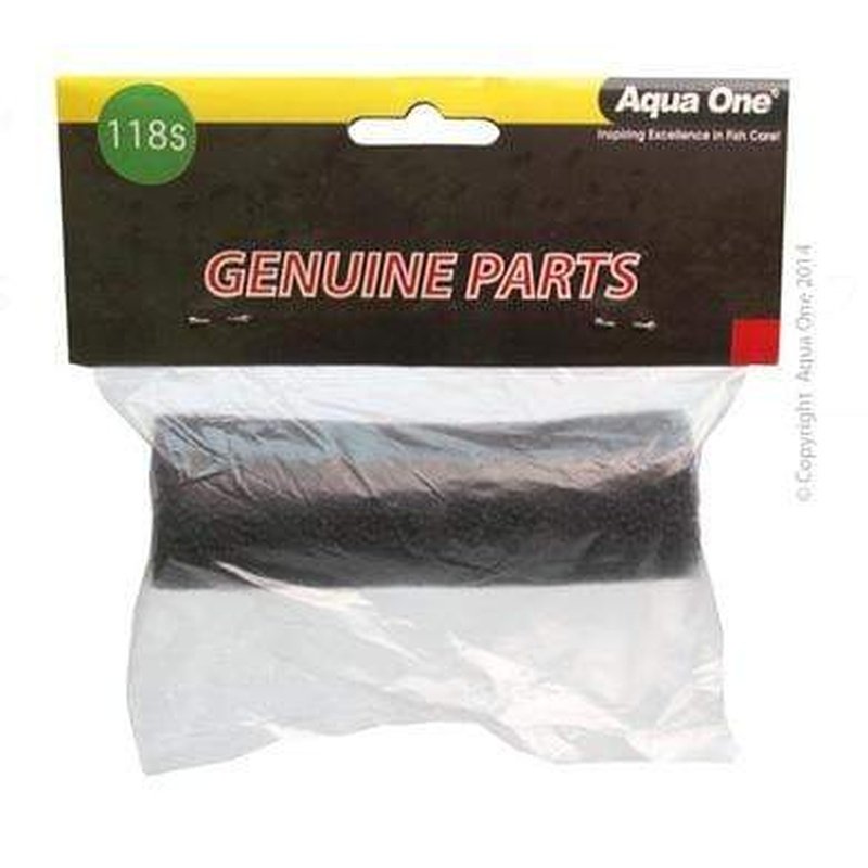 Aqua One Sponge Filter 1 Pack (118s) - MiniSkim 80 (25118s) for Aquariums & Fish Tanks - Perfect for Small to Medium Aquariums, Fish Tank Cleaning & Water Filtration