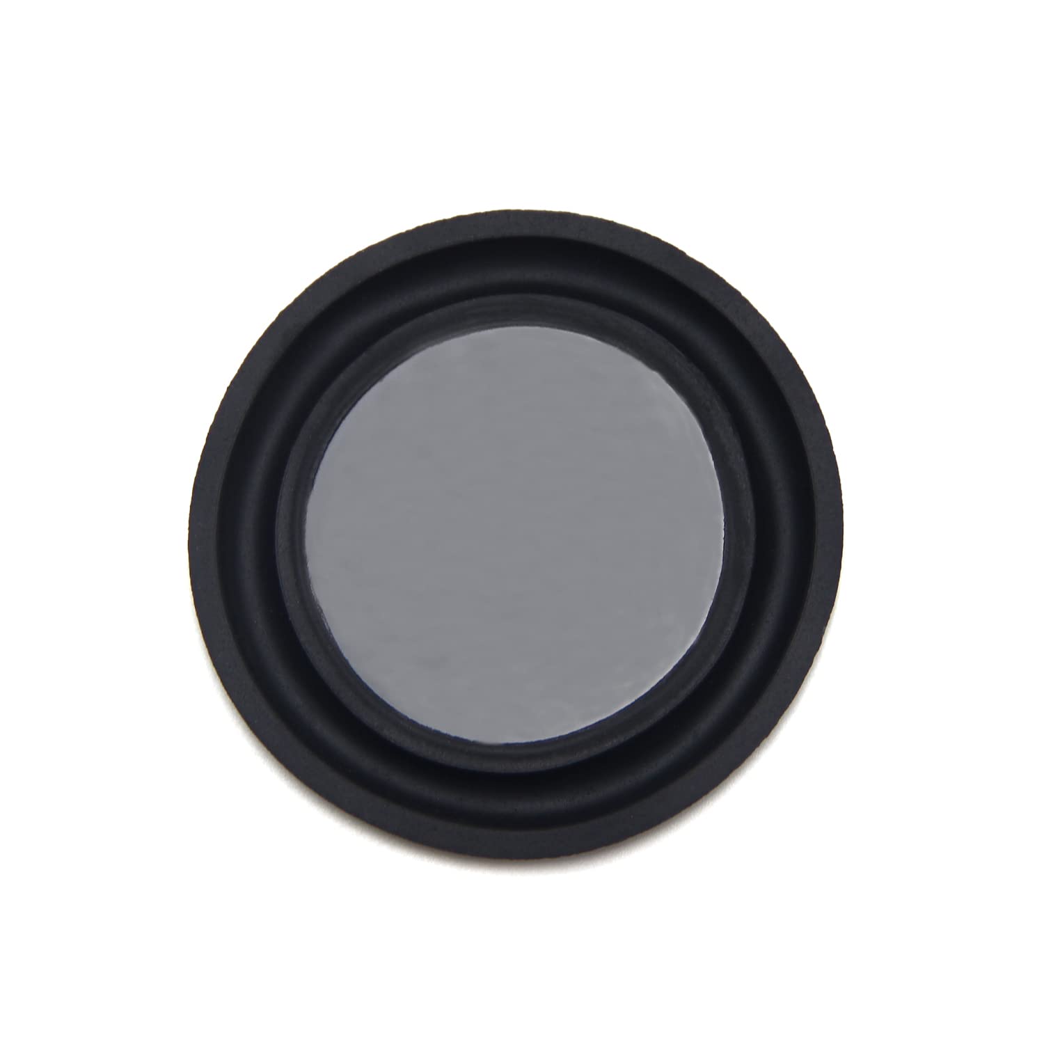 Fielect 75mm Bass Speaker Passive Radiator - Auxiliary Rubber Vibration Plate for Subwoofer Diaphragm - DIY Speaker Repair Replacement Part (1Pc) - Perfect for Home Theater & Car Audio System Upgrades