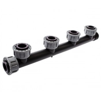 Tavlit 25mm Threaded Multiport Manifold Fitting - High Flow Brass Water Distribution Valve for Plumbing, Irrigation & Hydroponic Systems
