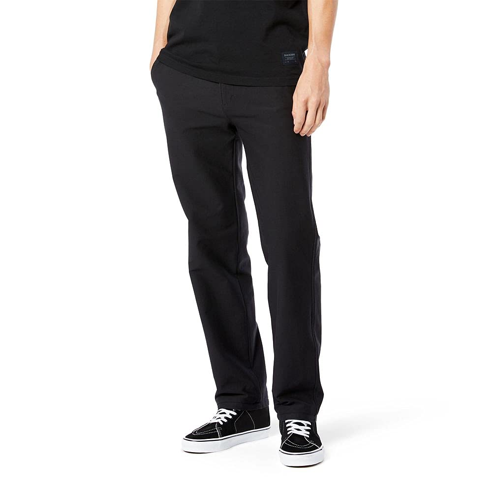 DOCKERS Men's Comfort Knit Chino Straight Fit Smart 360 Stretch Pants - Regular & Big & Tall Sizes - Office Wear, Business Casual & Travel Pants for Men